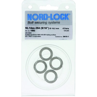 Produktbild von NORD-LOCK® - Scheiben SS-254 NL14, 4er-Pack