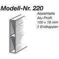 Produktbild von Anrotec® - Aluminium Abziehlatte 100x18mm Typ220 2m