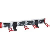 MaKeDO Gerätehalterschiene 4 Halter+2 Haken Produktbild
