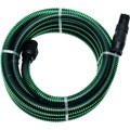 Produktbild von floraworld - Schlauchgarnitur, 4m, 1", PVC-Armatur, grün