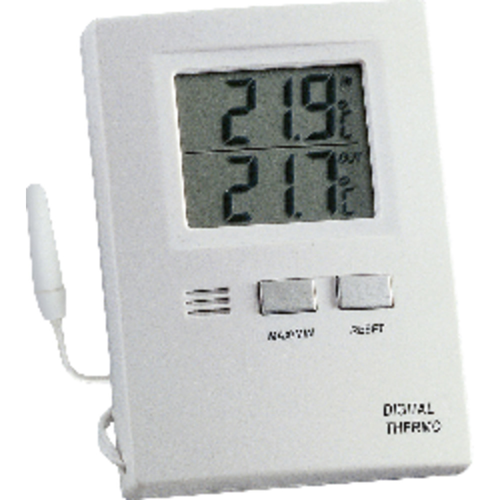 TFA Thermometer Maximum-Minimum, digital, Kunststoff, weiß Produktbild img1 L
