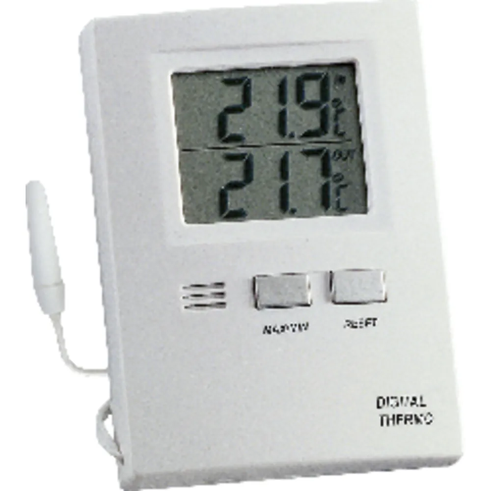 TFA Thermometer Maximum-Minimum, digital, Kunststoff, weiß Produktbild img1 L