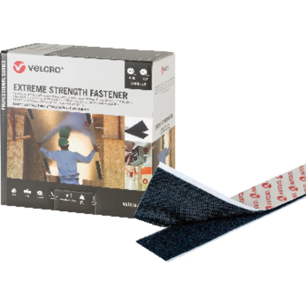 VELCRO Extreme Strength Fastener schwarz 50mm x 5m Produktbild img1 L