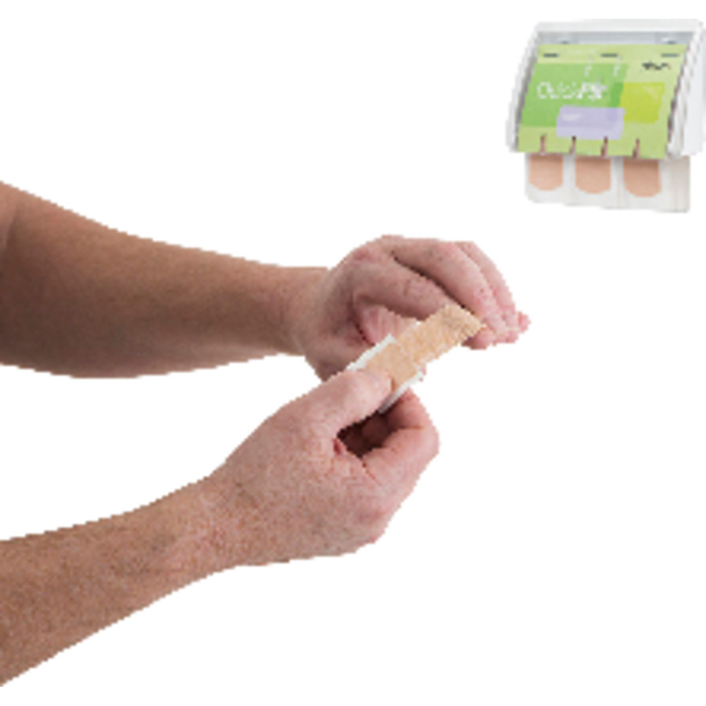 plum Pflasterspender QuickFix UNO (1x 45 Pflaster), transparent Produktbild img2 L