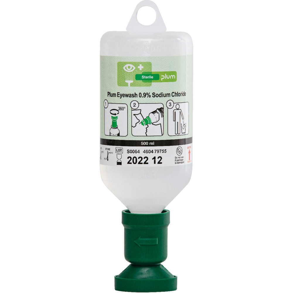 plum Augenspülflasche 4604, 500ml NaCl-Lösung Produktbild img2 L