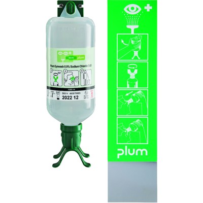 Produktbild von plum - Augenspülstation 4802, 1000ml Augenspüllösung