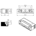 Openers & Closers Elektro-Türöffner,mit Arretierung 52B10 AC/DC, B 16, H 65,5, T 28 Produktbild img5 S