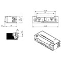 Produktbild von Openers & Closers - Elektro-Türöffner,mit Arretierung 5U3X10 AC/DC, B 16, H 65,