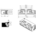 Produktbild von Openers & Closers - Elektro-Türöffner,mit Rückmeldekontakt 5U8X21 DC, B 17,4, H