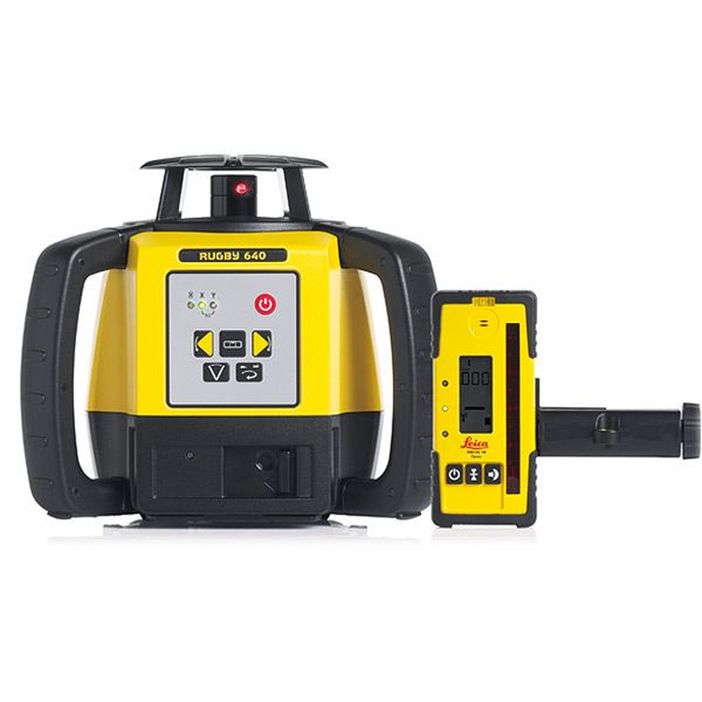 Leica Geosystems® Baulaser H + V Rugby 640 Rod-Eye 160 Produktbild img1 L