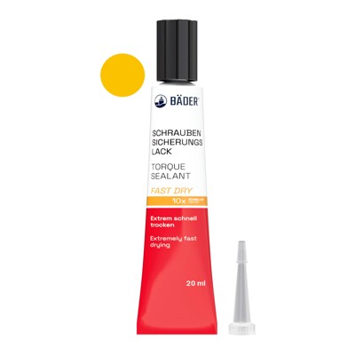 Produktbild von Bäder - Schraubensicherungslack Fast Dry 20ml Tube orange