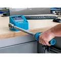 HAZET Drehmoment-Prüfgerät ∙ elektronisch ∙ 10 – 350&nbsp;Nm 7901E ∙ Drehmomentbereich min-max: 10 – 350 Nm ∙ 1/2 Zoll (12,5 mm) Vierkant hohl ∙ L x B x H: 138 mm x 110 mm x 117 mm Produktbild img2 S