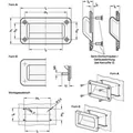 Produktbild von Ganter Norm® - Griffschalen, Edelstahl, zum Anschrauben (7332-155-C-1-GS)