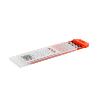 Wolfram-Elektrode Type E-WT 20, rot ø3,2 x 175mm Universal, W 98% + 2% ThO2