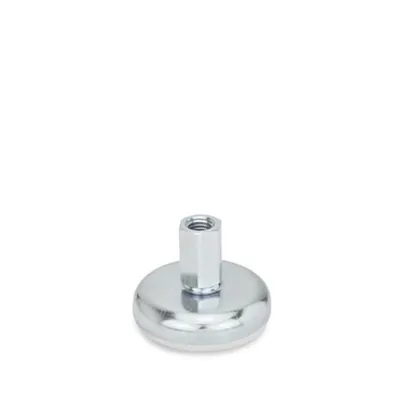 Produktbild von Ganter Norm® - Stellfüße, Stahlblech, mit Gummiauflage (30-60-M16-50-A2-X)
