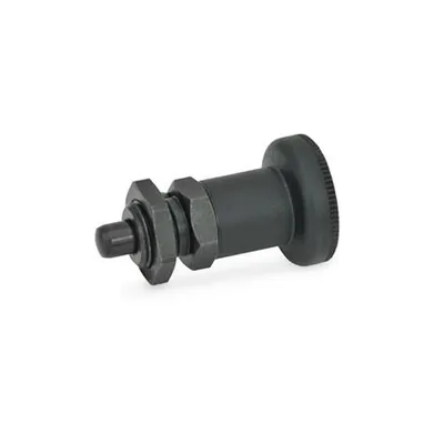 Produktbild von Ganter Norm® - Rastbolzen, Stahl, Kunststoff-Knopf (607-6-AK-ST)