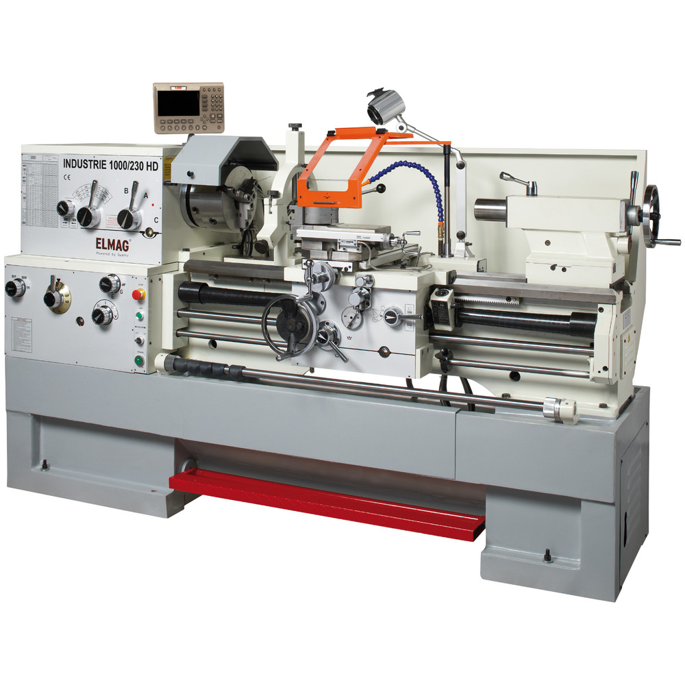 ELMAG Universal-Drehmaschine INDUSTRIE 1000/230 HD, betriebsbereit Produktbild img1 L