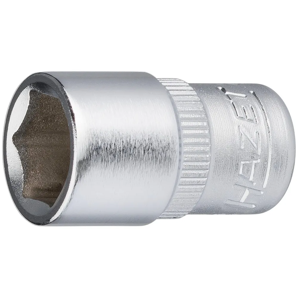 HAZET Steckschlüsseleinsatz 850-10 ∙ 1/4 Zoll (6,3 mm) Vierkant hohl ∙ Außen Sechskant-Tractionsprofil ∙ SW 10 mm Produktbild img1 L