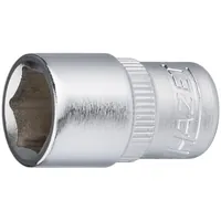 HAZET Steckschlüsseleinsatz 850-10 ∙ 1/4 Zoll (6,3 mm) Vierkant hohl ∙ Außen Sechskant-Tractionsprofil ∙ SW 10 mm Produktbild