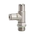 Produktbild von RIEGLER - T-Steckverschraubung L-Form »metallica«, drehbar, G 1/8 a. Ø 6 mm (86