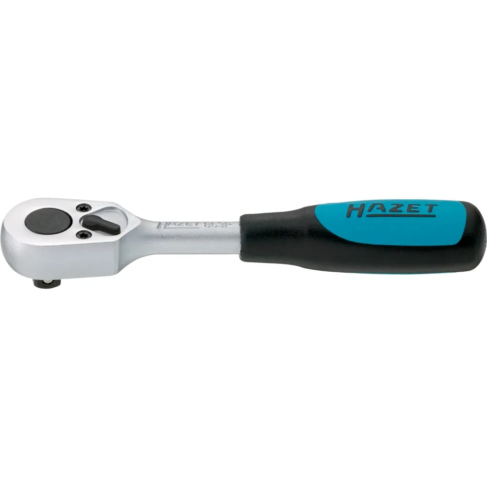 HAZET Umschaltknarre 863P ∙ 1/4 Zoll (6,3 mm) Vierkant massiv ∙ Länge: 115 mm Produktbild img1 L