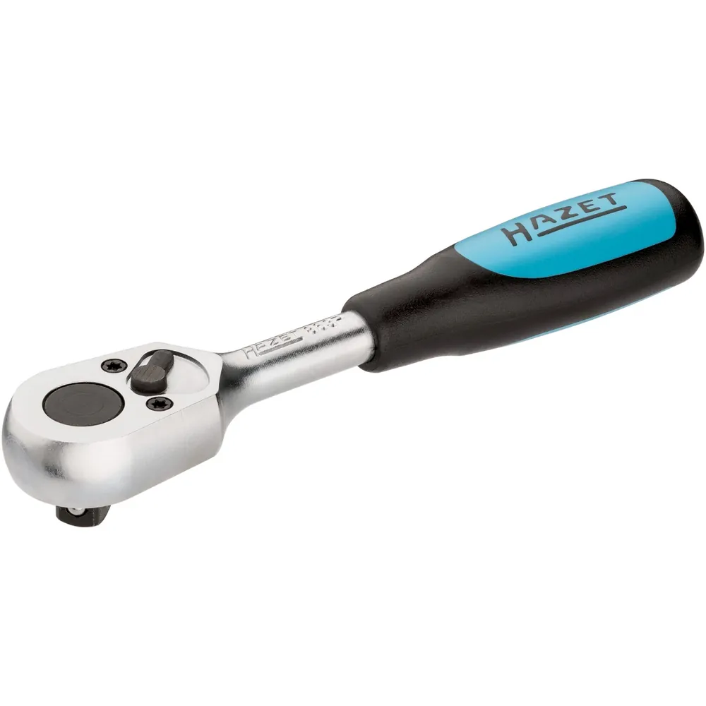 HAZET Umschaltknarre 863P ∙ 1/4 Zoll (6,3 mm) Vierkant massiv ∙ Länge: 115 mm Produktbild img2 L