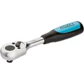 HAZET Umschaltknarre 863P ∙ 1/4 Zoll (6,3 mm) Vierkant massiv ∙ Länge: 115 mm Produktbild img2 S