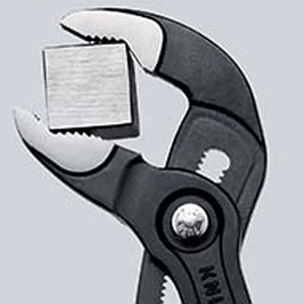 KNIPEX Wasserpumpenzange Cobra® 87 01 180 poliert kunststoffüberzogen 180mm Produktbild img3 L