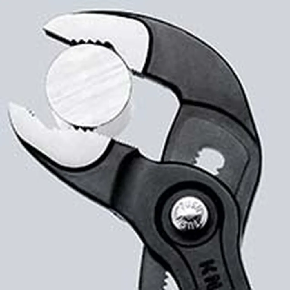 KNIPEX Wasserpumpenzange Cobra® 87 01 180 poliert kunststoffüberzogen 180mm Produktbild img6 L