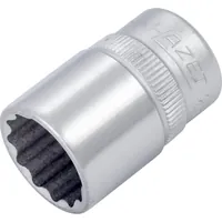 HAZET Steckschlüsseleinsatz 880Z-14 ∙ 3/8 Zoll (10 mm) Vierkant hohl ∙ Außen Doppelsechskant-Tractionsprofil ∙ SW 14 mm Produktbild