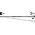 HAZET Verlängerung ∙ schwenkbar 8822-3 ∙ 3/8 Zoll (10 mm) Vierkant hohl ∙ 3/8 Zoll (10 mm) Vierkant massiv ∙ Länge: 74 mm Produktbild img2 S