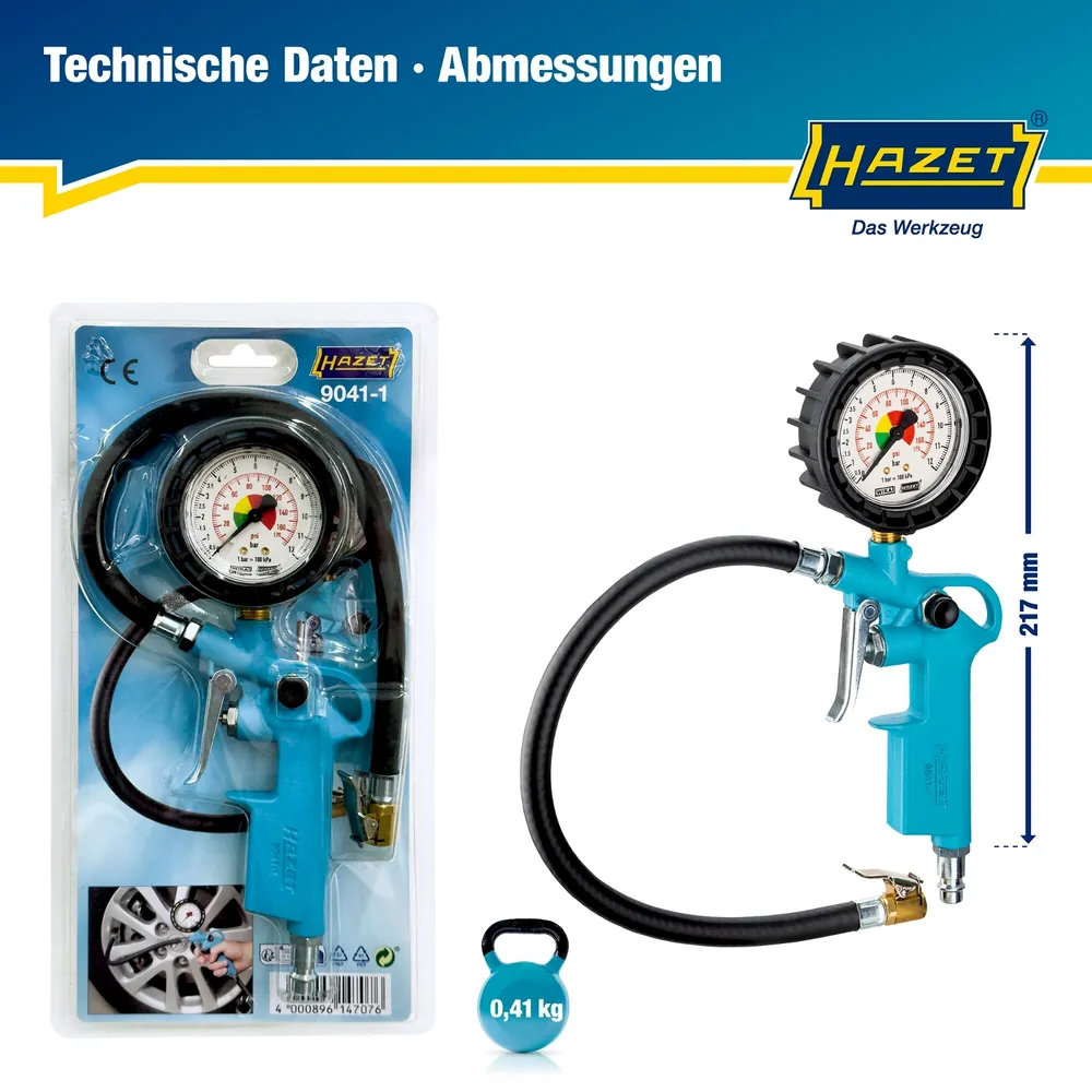 HAZET Reifenfüll-Messgerät 9041-1 Produktbild img8 L