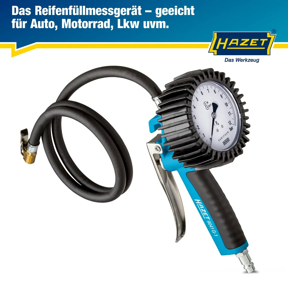 HAZET Reifenfüll-Messgerät ∙ geeicht 9041G-1 Produktbild img3 L