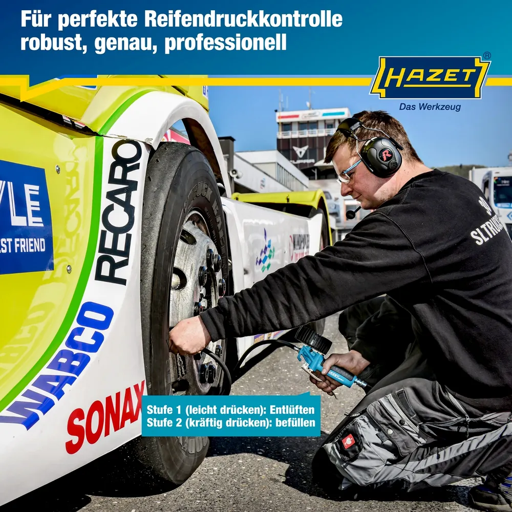 HAZET Reifenfüll-Messgerät ∙ geeicht 9041G-1 Produktbild img7 L