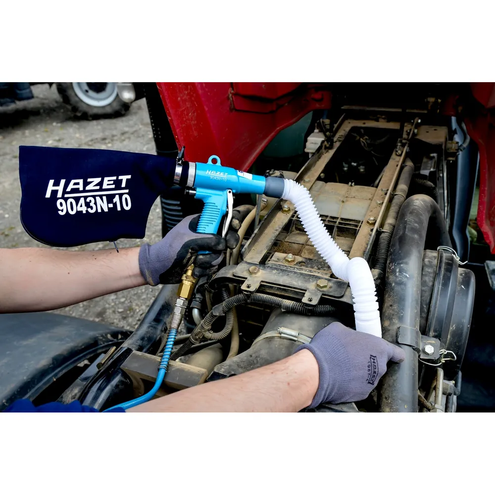 HAZET Saug- / Blaspistole ∙ umschaltbar 9043N-10 ∙ Länge: 148 mm Produktbild img5 L