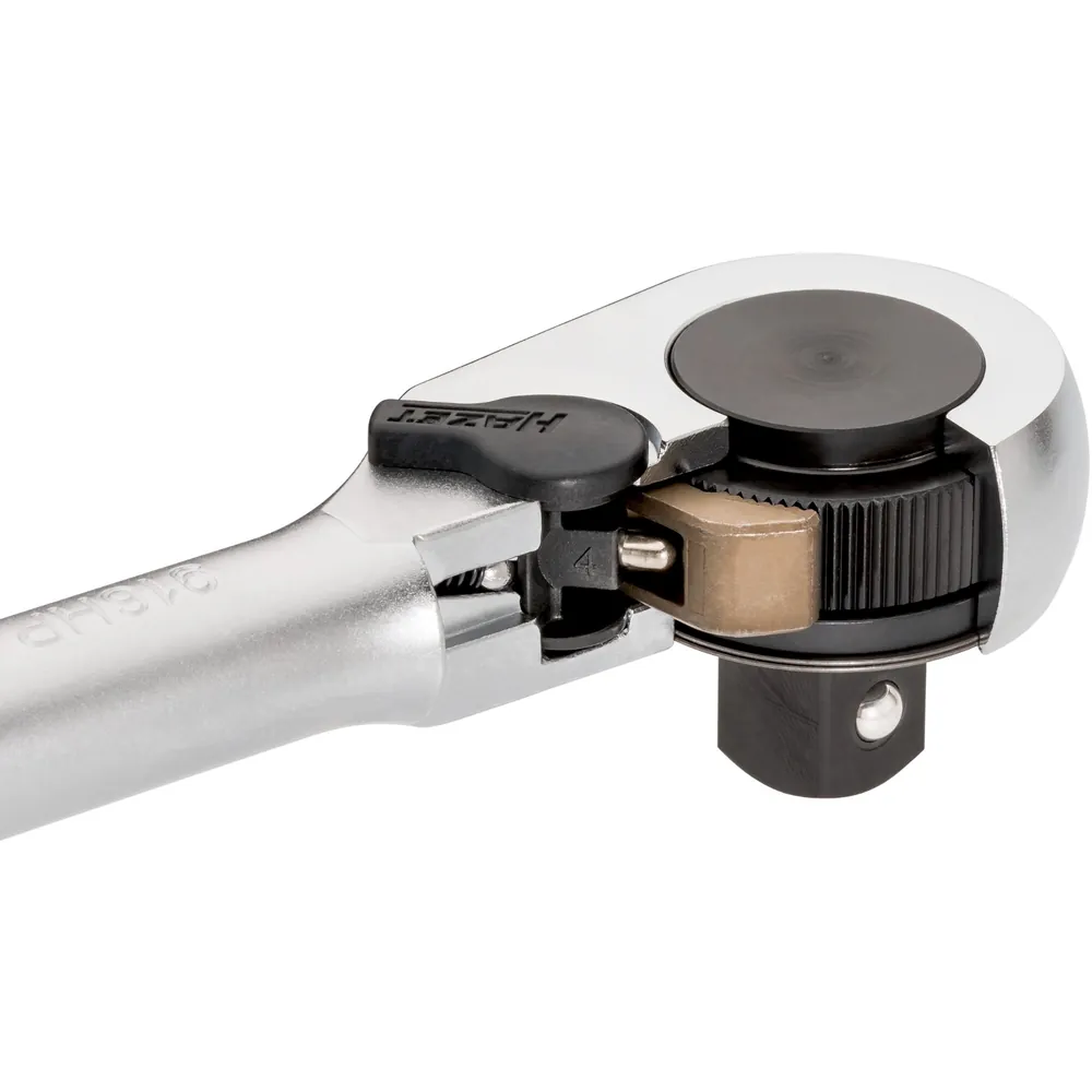HAZET HiPer Feinzahn-Umschaltknarre 916HP ∙ 1/2 Zoll (12,5 mm) Vierkant massiv ∙ Länge: 275 mm Produktbild img7 L