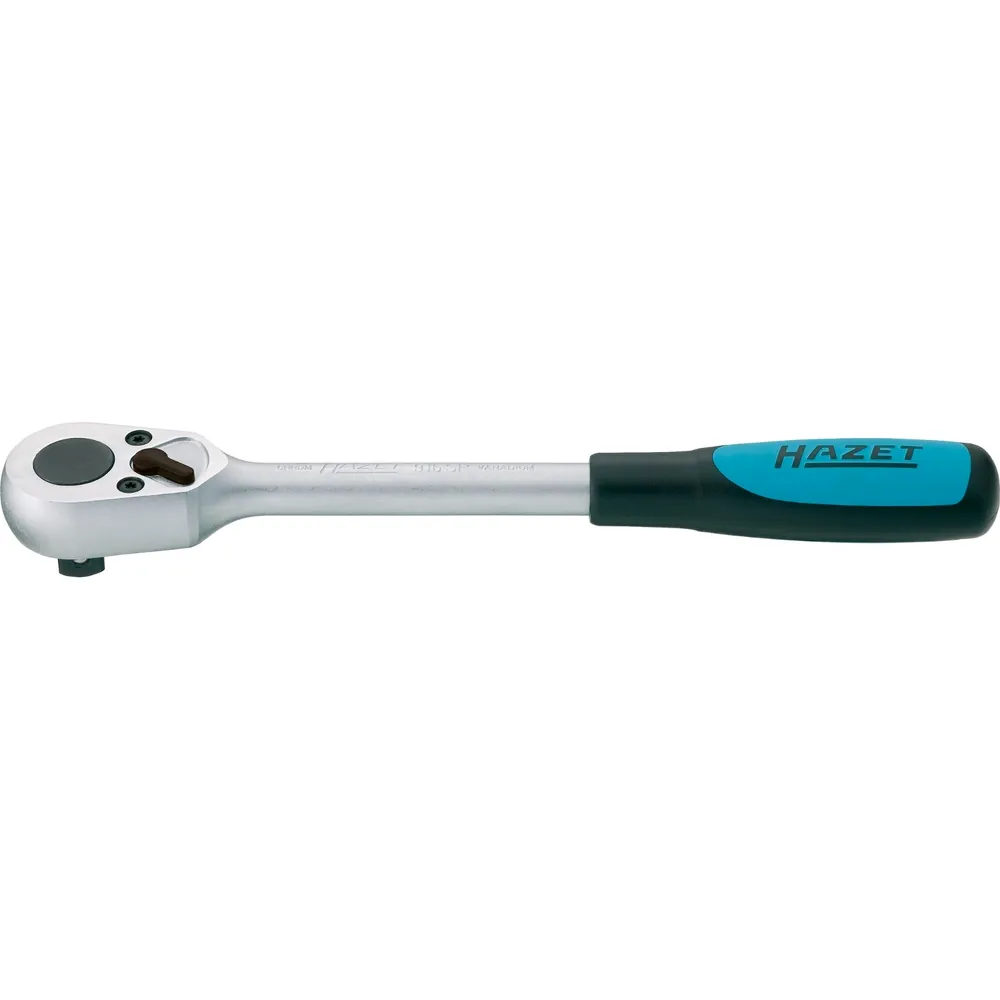 HAZET Umschaltknarre 916SP ∙ 1/2 Zoll (12,5 mm) Vierkant massiv ∙ Länge: 275 mm Produktbild img1 L