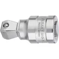 HAZET Verlängerung ∙ schwenkbar 919-1 ∙ 1/2 Zoll (12,5 mm) Vierkant hohl ∙ 1/2 Zoll (12,5 mm) Vierkant massiv ∙ Länge: 46 mm Produktbild img1 S