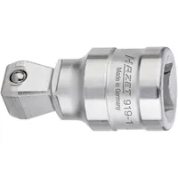 HAZET Verlängerung ∙ schwenkbar 919-1 ∙ 1/2 Zoll (12,5 mm) Vierkant hohl ∙ 1/2 Zoll (12,5 mm) Vierkant massiv ∙ Länge: 46 mm Produktbild