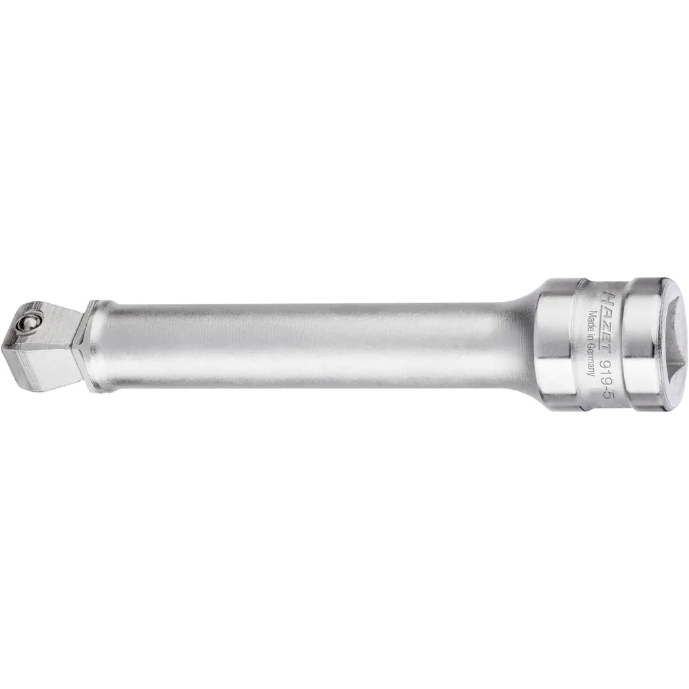 HAZET Verlängerung ∙ schwenkbar 919-5 ∙ 1/2 Zoll (12,5 mm) Vierkant hohl ∙ 1/2 Zoll (12,5 mm) Vierkant massiv ∙ Länge: 123 mm Produktbild img1 L
