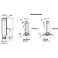 Produktbild von Ganter Norm® - Edelstahl-Gewindestifte mit Druckzapfen (6332-M12-50-SKN-NI)