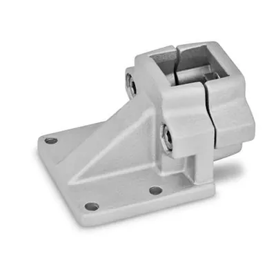 Produktbild von Ganter Norm® - Fuß-Klemmverbinder, Aluminium (166-V45-2-BL)