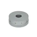 Produktbild von Ganter Norm® - Skalenringe mattverchromt, Stahl (164-40-R14-MCRS)