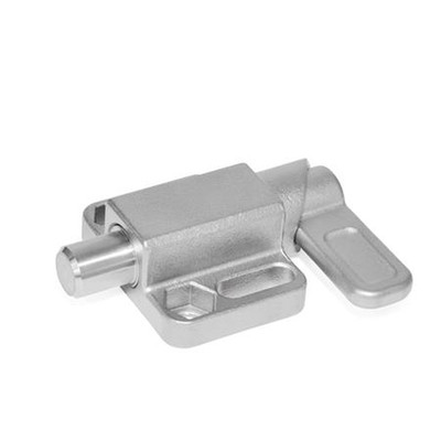 Produktbild von Ganter Norm® - Federriegel, Edelstahl, mit Anschraubflansch (722.3-8-20-L-A4)