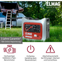 Produktbild von ELMAG - Inverter-Stromerzeuger SEBSS 3000Wi