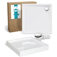Produktbild von Calmwaters - Komplett-Set Brausewanne Modern Select mit Wannenträger und Ablauf