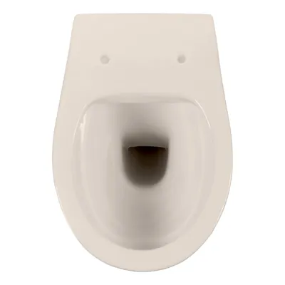 Produktbild von Calmwaters - Spülrandloses Wand-WC in Pergamon, Tiefspüler mit waagerechtem Abg