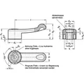Produktbild von Ganter Norm® - Schaltgriffe, Kunststoff, Buchse Edelstahl (623.5-46-B12-DBL)