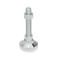 Produktbild von Ganter Norm® - Gelenkfüße, Stahl, mit Verstellspindel (343.2-60-M20-138-KS)