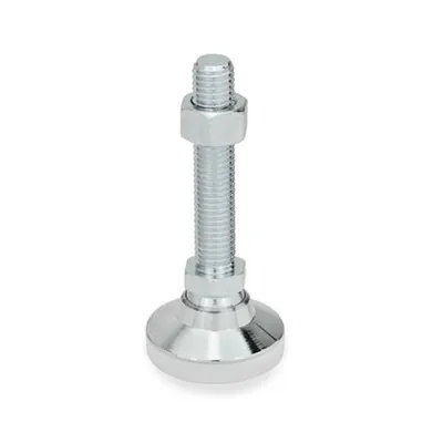Produktbild von Ganter Norm® - Gelenkfüße, Stahl, mit Verstellspindel (343.2-60-M20-138-KS)